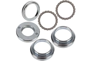 MZA Lenkungslagersatz, 6-teilig für Simson Schwalbe KR51/1, KR51/2, Star, Sperber, Habicht, SR4