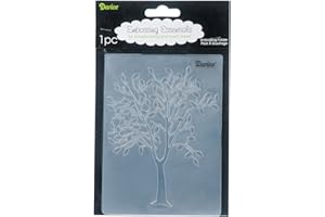 Darice 1215-50 Classeur de gaufrage Plastique Transparent 10,8 x 14,6 x 0,3 cm