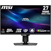 MSI MAG 274QPF X30MV 27&Prime; 300Hz 0.5ms 2K WQHD Adaptive Sync Rapid VA Pivot Gaming Monit&ouml;r