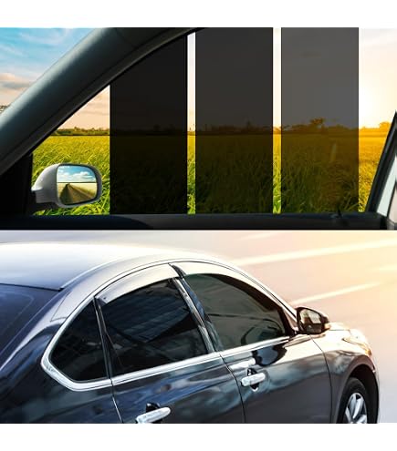 Pre-Cut Tinted Sunstrip For Ford Fiesta 3-Door MK7 (2008-2017) – 5% Limo Black Internal Fit
