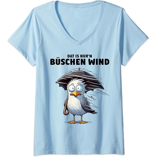 Norddeutsch Schafe Windstärke Shirt - Lustiges Langarmshirt Mit Schaf-Barometer | "Schietwetter" Design