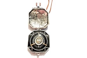 GUOML giulyscreations Bussola Jack Sparrow Ispirata Pirati dei Caraibi Funzionante Pirates of Caribbean Fantasy Cosplay