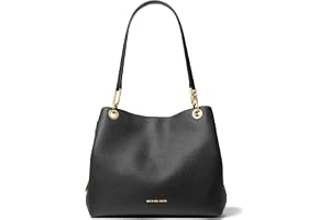 Michael Kors kvinnors Kensington stor axelväska tygväska