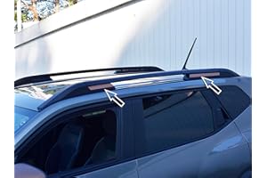 AUTOCOVR Couvercle en acier pour 2024+ Dacia.Duster III 3 (P1310) | Rail de toit - Style COPPER-BROWN | 4 pièces Essential Expression Journey Extreme DUSTER Tuning Accessoires