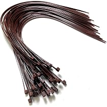 On1shelf Kabelbinder – 920 Mm X 4,8 Mm, 50 Stück, Schwarz, Nylon 66, 22,2 Kg Zugfestigkeit – Für Innen & Außen