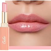 Oulac Pink Moisturizing Lipstick - Gloss Lipstick with Shea Butter to Nourish Lips, Glossy Finish, Non-Sticky, Balm High Pigm