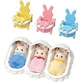Sylvanian Families &Uuml;&ccedil;&uuml;zler Bakım Seti Renkli 3+