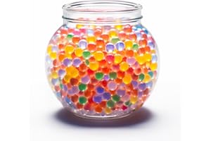damoguin Wasserperlen 20.000 Stück, Ungiftig Aquaperlen Vase Deko, Water Beads für Schwimmende Wasser Perlen & Kerze Machen, Hochzeit Centerpiece, Blumenarrangement & Pflanzen (Bunte)