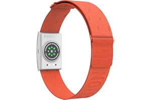 COROS Capteur de Fréquence Cardiaque, Confortable, Facile à Porter, Détection Automatique du Port, Capteur avancé, Données précises, Bluetooth, 38 Heures d'autonomie