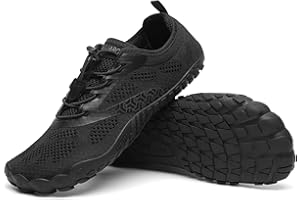 SAGUARO Barefoot Zapatillas de Trail Hombre Mujer Transpirable Antideslizante Zapatos Minimalistas