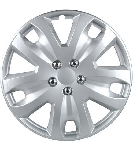 4x Radkappen Radzierblenden Radblenden In 14 " Zoll Silber Günstig