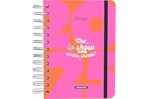 Mr. Wonderful Agenda Wonder piccola 2025 Giornaliera - Che lo show abbia inizio! - Include 8 Fogli di Adesivi e Frasi Giornaliere Motivazionali