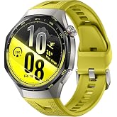 HUAWEI WATCH GT 7 Pro 46 mm Akıllı Saat, 21 G&uuml;ne Varan Pil &Ouml;mr&uuml;, Sarı | Titanyum Alaşım Kasa, Nano Seramik &Ccedil;er&ccedil;eve, EKG, Kalp