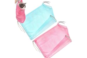 FREE WOLF 2 pcs Sac de Filet de Douche pour Chat Sac de Bain de Toilettage pour Chat Sac de Lavage Réglable pour Chat Sac de Retenue Multifonctionnel pour Chat pour Bain, Coupe des Ongles, Oreilles Propres