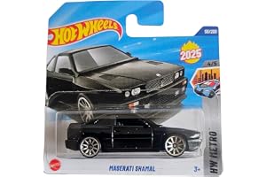 Hot Wheels Maserati Shamal Leksaksbil, Svart, 1:64
