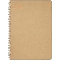 Nu Elite A6 Ringbuch Mit Twin Wire Bindung – 160 Seiten Liniert, 90 G/m² Papier