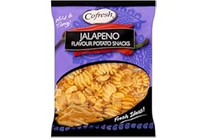 Cofresh Jalapeno Saveur de pommes de terre Snacks (90g) - Paquet de 6