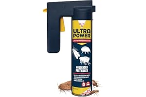Zero In Ultra Power – Household Pest Killer Aerosol with Trigger – Indoor Bug Spray - Professional Strength Insect Killer Spray – All Household Insects – Long-lasting Protection – 600ml