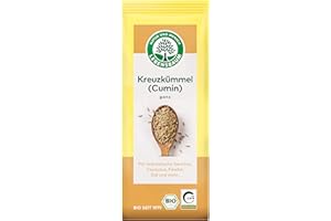 ‎LEBENSBAUM LEBENSBAUM Gewürze Kreuzkümmel (Cumin) ganz, Bio-Gewürz ideal für die orientalische Küche, aromatischer, ganzer Kreuzkümmel, 40 g