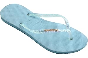 Havaianas Women's Slim Glitter Flourish Flip-Flop
