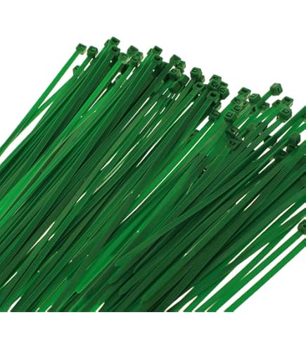 Romon Serflex Serre Cable Plastique 200mm×4.8mm,100 Pièces