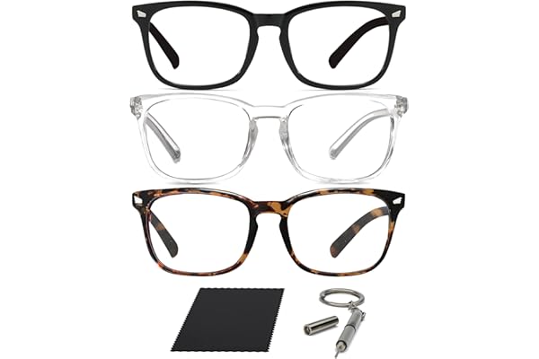 Riccardo Materossi® - Premium 99.9% Blue Light Blocking Glasses (380-410nm) - Reduce Headaches and Improve Sleep - UK Brand