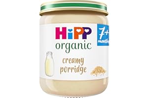 HiPP Organic Creamy Porridge Baby Food Jar 7+ Months 160g (Pack of 6)