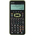 Sharp EL-W531 XH-GR Scientific Calculator WriteView Display Metallic Green with Battery 335 Functions for Grammar/Secondary School