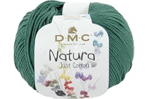 DMC - Natura - Pelote de fil à tricoter et à crocheter | 100% coton - Idéal pour déco et vêtements | 50 g- 155 m | 65 coloris