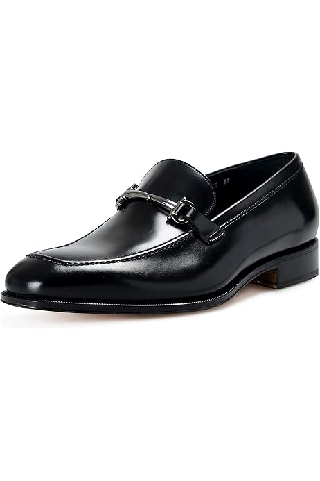 Boy Brown Leather Slip On Loafers Shoes 