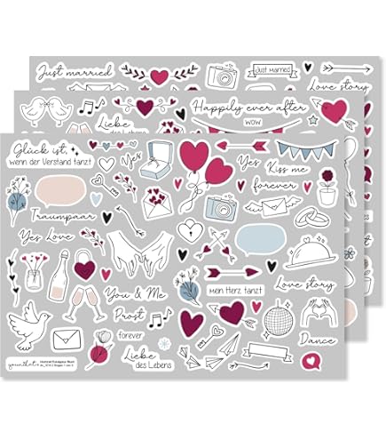 Logbuch-Verlag - Lot De 24 Autocollants Pour Cadeau De Noël