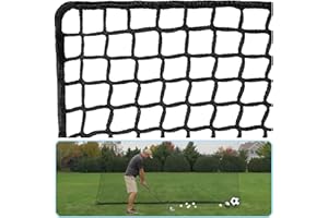 IUZEAI Golf Practice Net Golf Ball Hitting Netting（Net Only）, Heavy Duty Nylon Golf Sports Netting Barrier Nets 10x10ft/10x15ft/10x20ft/10x25ft/10x30ft/10x40ft