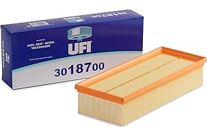 UFI Filters, Filtro Aria 30.187.00, Filtro Aria per Ricambio, Adatto a Auto, Applicabile su Diversi Modelli Audi, Seat, Skoda e Volkswagen