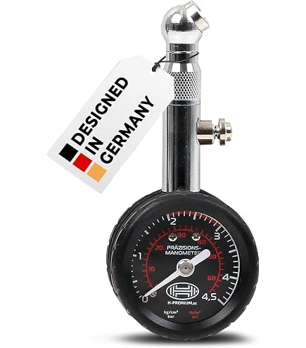 BGS 6647 Digitaler Reifendruckprüfer + Reifenprofil-Messschieber – 2-in-1, Mit LCD, 0,2–6,9