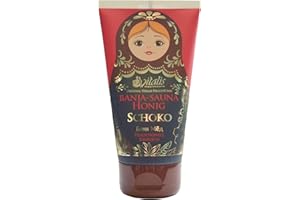 ‎HAF HAF® Vitalis Banja Sauna Honig Schoko | 150g Tube | Sauna Zubehör | Beruhigende und entspannende Saunacreme | 100% natürlich ohne Zusätze und Konservierungsstoffe | Qualität: Made in Europe