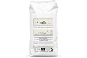 Mindful Coffee - Tranquil | Organic Swiss Water Decaf | Mycotoxin Free - Lab Tested | Freshly Roasted (Whole Bean, 1KG)