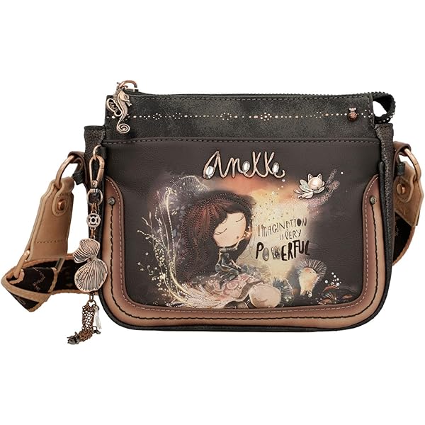 Anekke Menire Printed Crossbody Bag M Multicolor
