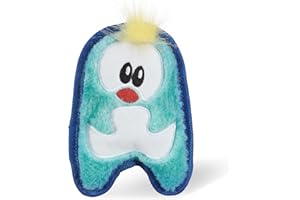 Outward Hound Invincibles Minis - Juguete con sonido para perros - Pingüino - Azul - XS