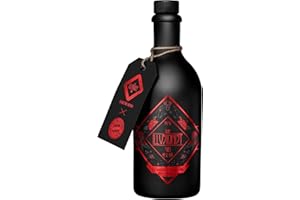 ‎THE ILLUSIONIST DISTILLERY The Illusionist Gin FC Bayern München Edition | Mit Farbwechsel von Schwarz zu Rot | Beerig & Frisch | 45% Vol. | 500ml