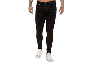 989Zé ENZO Mens Super Skinny Slim Fit Stretch Jeans Denim Pants EZ326 All Waist Sizes UK