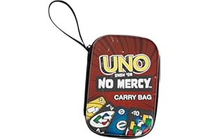 Theo Klein 5974 Futerał UNO Show Them No Mercy i Praktyczny Woreczek do Przenoszenia Kart do Gry, dla Dzieci w Wieku od 3 Lat