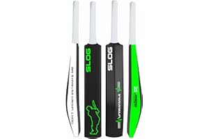 Jaspo SLOG Plastic Tennis Cricket Bat Full Size Bat (34” X 4.5” inch) for All Age Group (SLOG Cricket BAT) (SLOG)