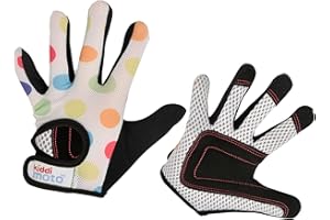KIDDIMOTO Guanti da ciclismo per bambini – per bici da bambini, Balance Bike, Scooter e Skateboard (guanti per ragazzi) | Disponibile in diverse misure e design
