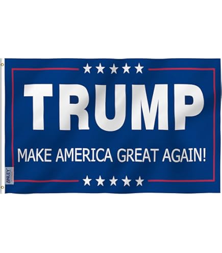 BANDIERA DONALD TRUMP PRESIDENTE STATI UNITI 2016 90x60cm - BANDIERA DI TRUMP 60 x 90 cm - AZ FLAG