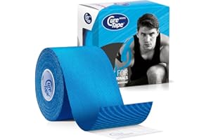 ‎CURETAPE Cure Tape Sports, 5 m x 5 cm, wasserfest, blau