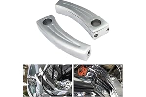 OXMART 1 inch Universal Motorcycle Handlebar Risers, 1'' handlebar Pullback Mounting Bracket Fit for Harley Suzuki Yamaha Kawasaki Cruiser