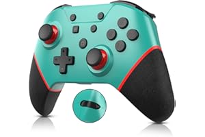 Hbaid Wireless Switch Controller for N-Switch/Switch OLED/Switch Lite, Back button Programming Switch Pro Controller Wireless with Wake-up Function, Bluetooth 5.0