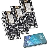 diymore Pack of 3 ESP8266 12E WiFi Development Board NodeMCU V3 CH340C Module Compatible for IDE/Micropython