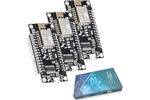Diymore 3PCS for ESP8266 WiFi Development Board NodeMCU CH340G for ESP8266-12E Module (3PCS)