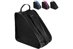 SLTAXAR Mochila para Patines, Bolsa para Patines en Linea para Niños y Adultos, Bolsa para Guardar Patines de 4 Ruedas, Bolsa Transporte Patines Artistico con 3 Compartimentos para Casco Protecciones